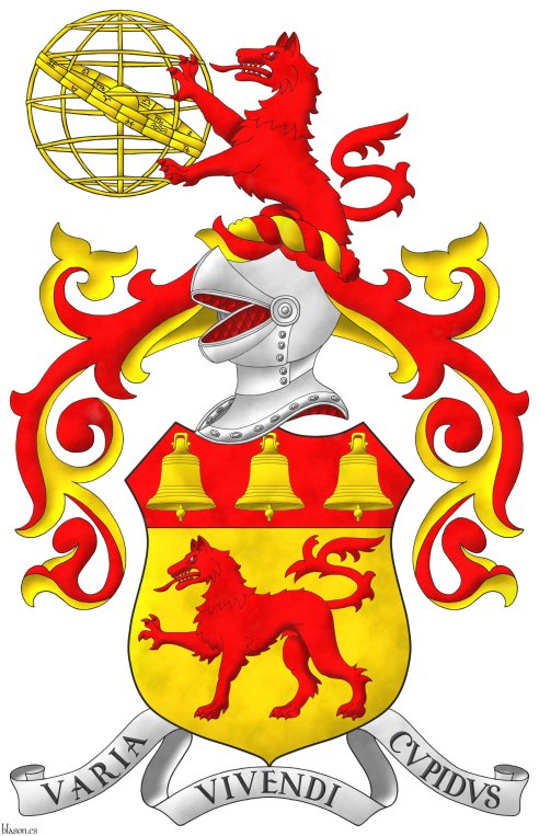 Nouvelles Armoiries Loubet del Bayle par Antonio Salmeron de Blason.es