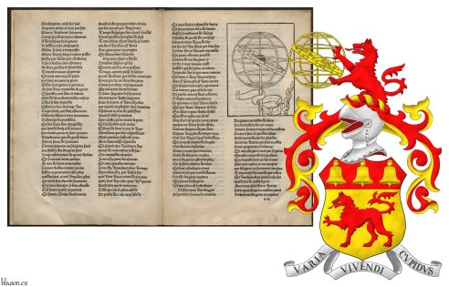 Sphère armillaire par Antonio Salmeron de Blason.es