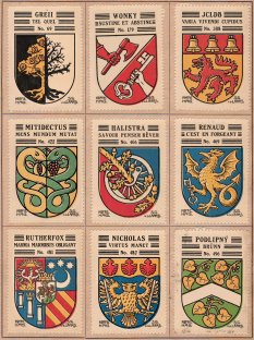 Timbres héraldique, Koffie Hag