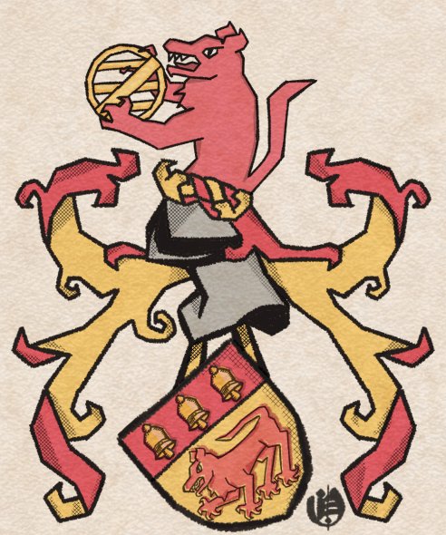Esquisse de blason Loubet del Bayle, Ícaro Oliveira Martins