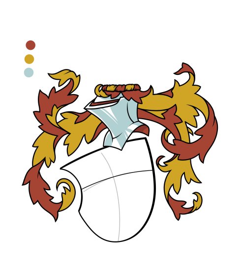 Esquisse de blason Loubet del Bayle, Tobias Frick