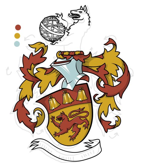 Esquisse de blason Loubet del Bayle, Tobias Frick