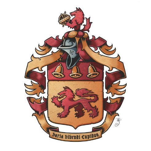Esquisse de blason Loubet del Bayle, Tristan Souchon