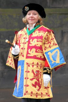 Yvonne Holton Islay Herald, Court of the Lord Lyon