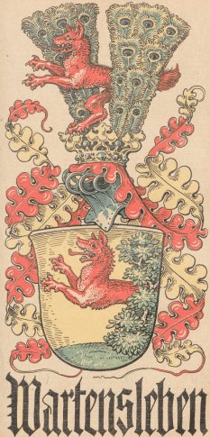 Münchener Kalender, 1921, Famille Wartensleben