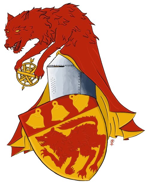 Armoiries Loubet del Bayle de Linus Lindén alias Trolsken