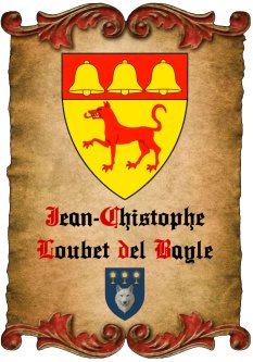 Armoiries Loubet del Bayle par Barbaro Jonathan López Linares