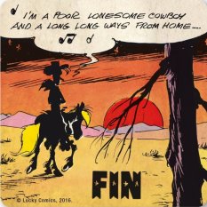 Lucky Luke, the poor lonesome cowboy