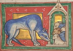 Le loup dans le Bestiaire d’Aberdeen