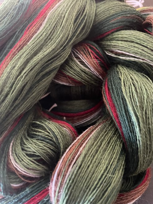Tartan de chasse Loubet del Bayle, Tissage Laurence Caillet, Tartan & Cie