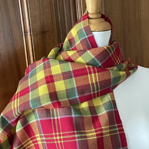 Tartan Loubet del Bayle, Tissage Laurence Caillet, Tartan & Cie