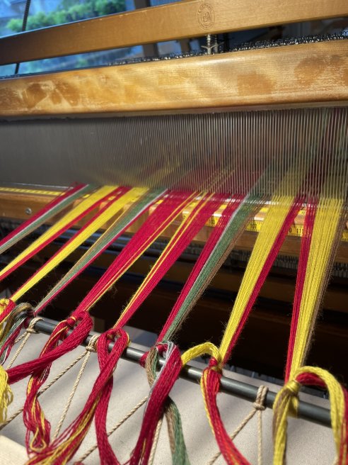 Tartan Loubet del Bayle, Tissage Laurence Caillet, Tartan & Cie