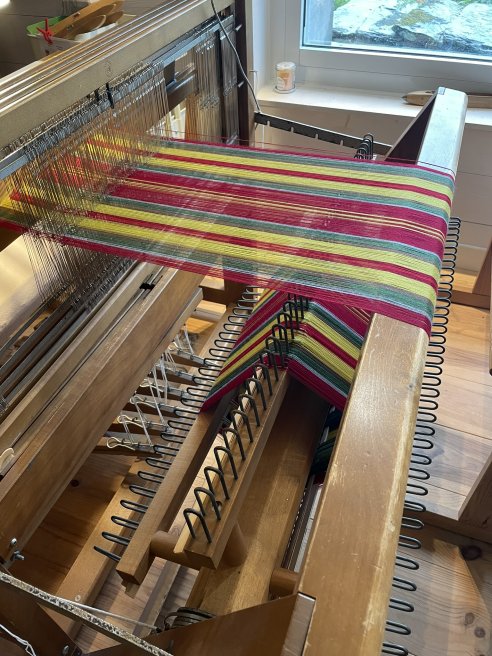 Tartan Loubet del Bayle, Tissage Laurence Caillet, Tartan & Cie