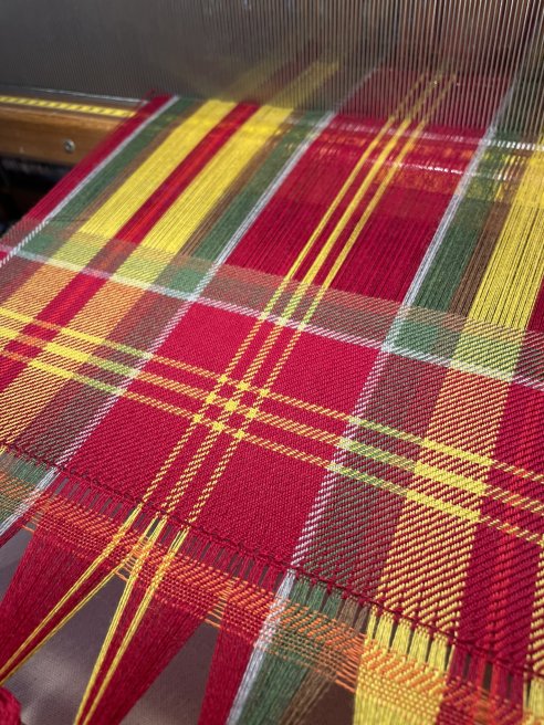 Tartan Loubet del Bayle, Tissage Laurence Caillet, Tartan & Cie