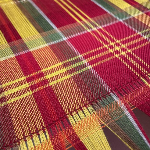 Tartan Loubet del Bayle, Tissage Laurence Caillet, Tartan & Cie