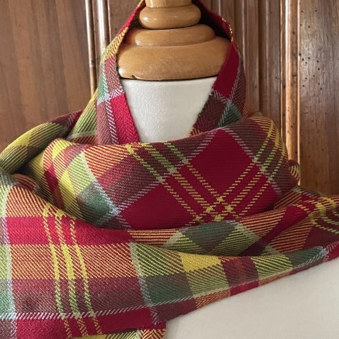 Tartan Loubet del Bayle, Tissage Laurence Caillet, Tartan & Cie