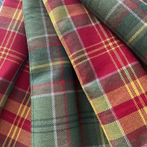 Echarpes en Tartan Loubet del Bayle, Laurence Caillet, 2024